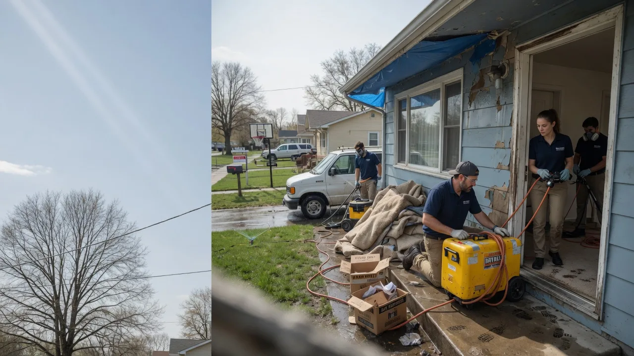 Basement Flood Cleanup in Clio, CA near me